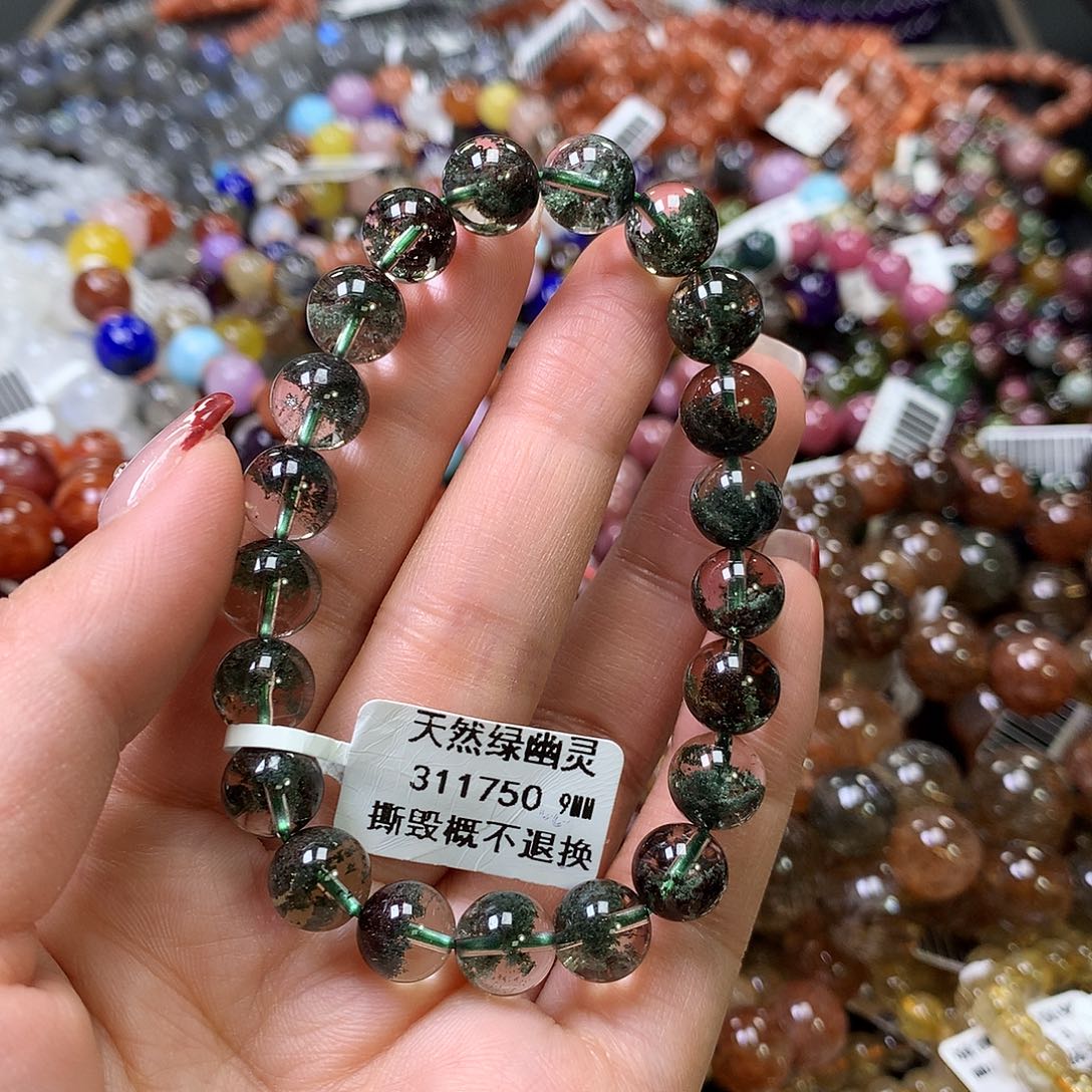 水晶手链未镶嵌，