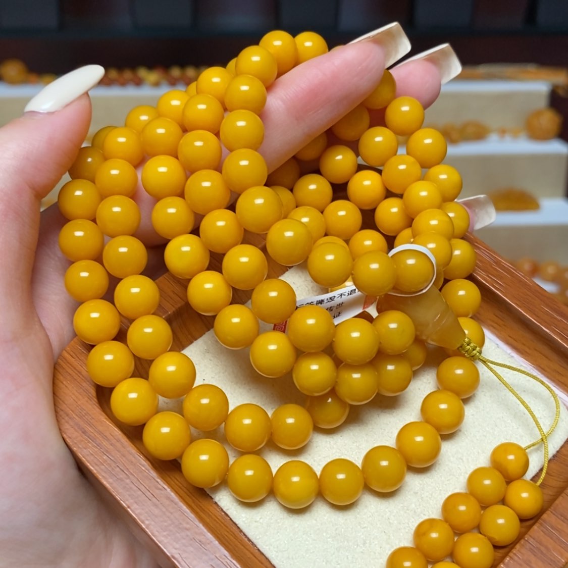 【闪购商品】未镶嵌颈饰蜜蜡项链
