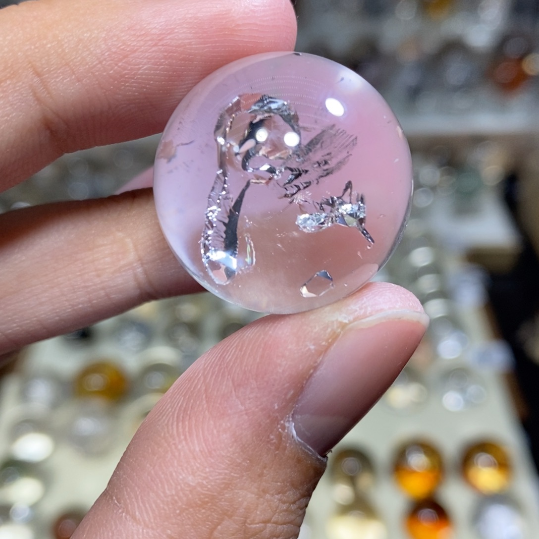 珠宝半成品水晶未镶嵌24.3m