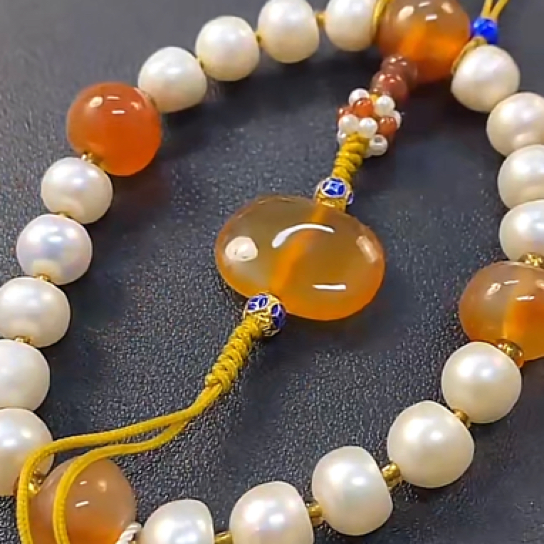 珍珠手持 福缘堂 M 77727