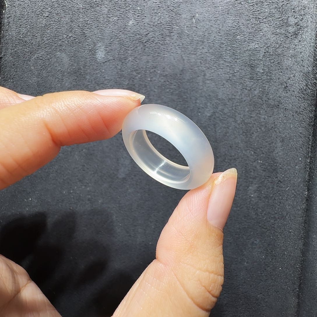 玛瑙/玉髓戒圈未镶嵌