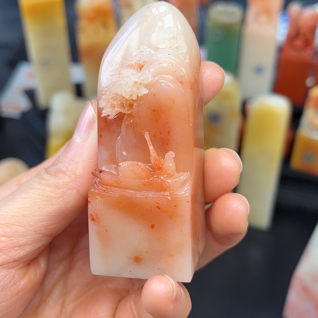 昌化石印石这种天气还穿