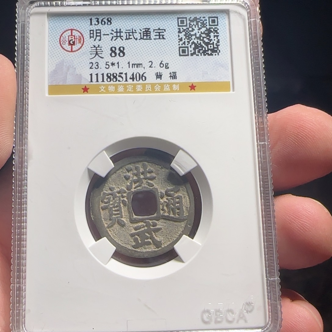 金属XX评级封装盒子币一个