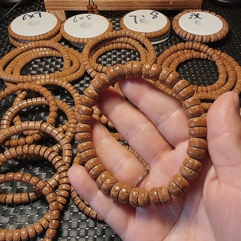 【闪购商品】桃核吊坠1.0汉堡手串