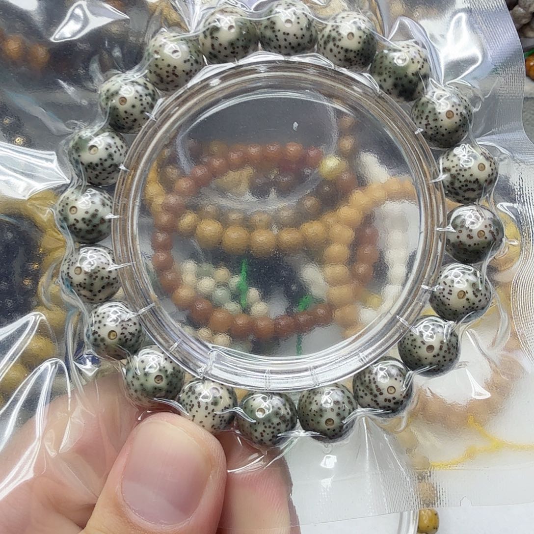手串星月菩提35高端星月菩提单圈12圆