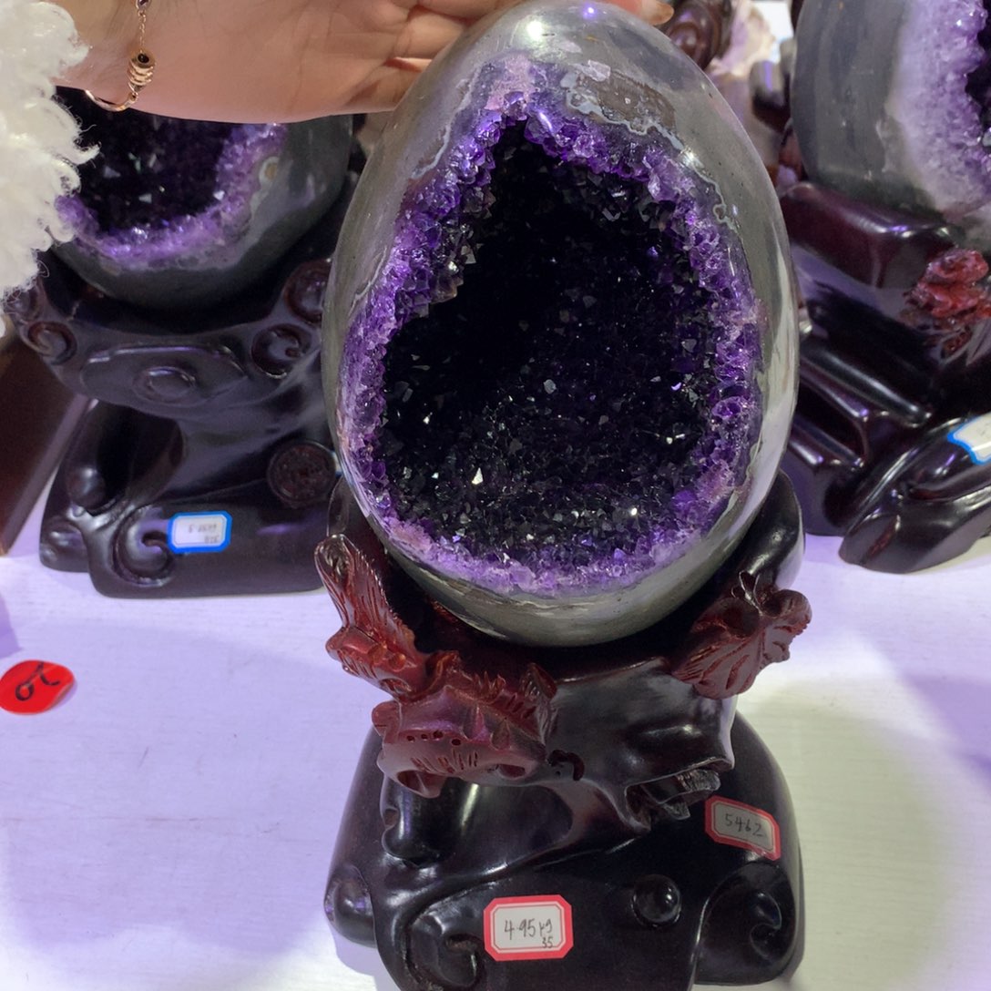 水晶摆件婷未镶嵌