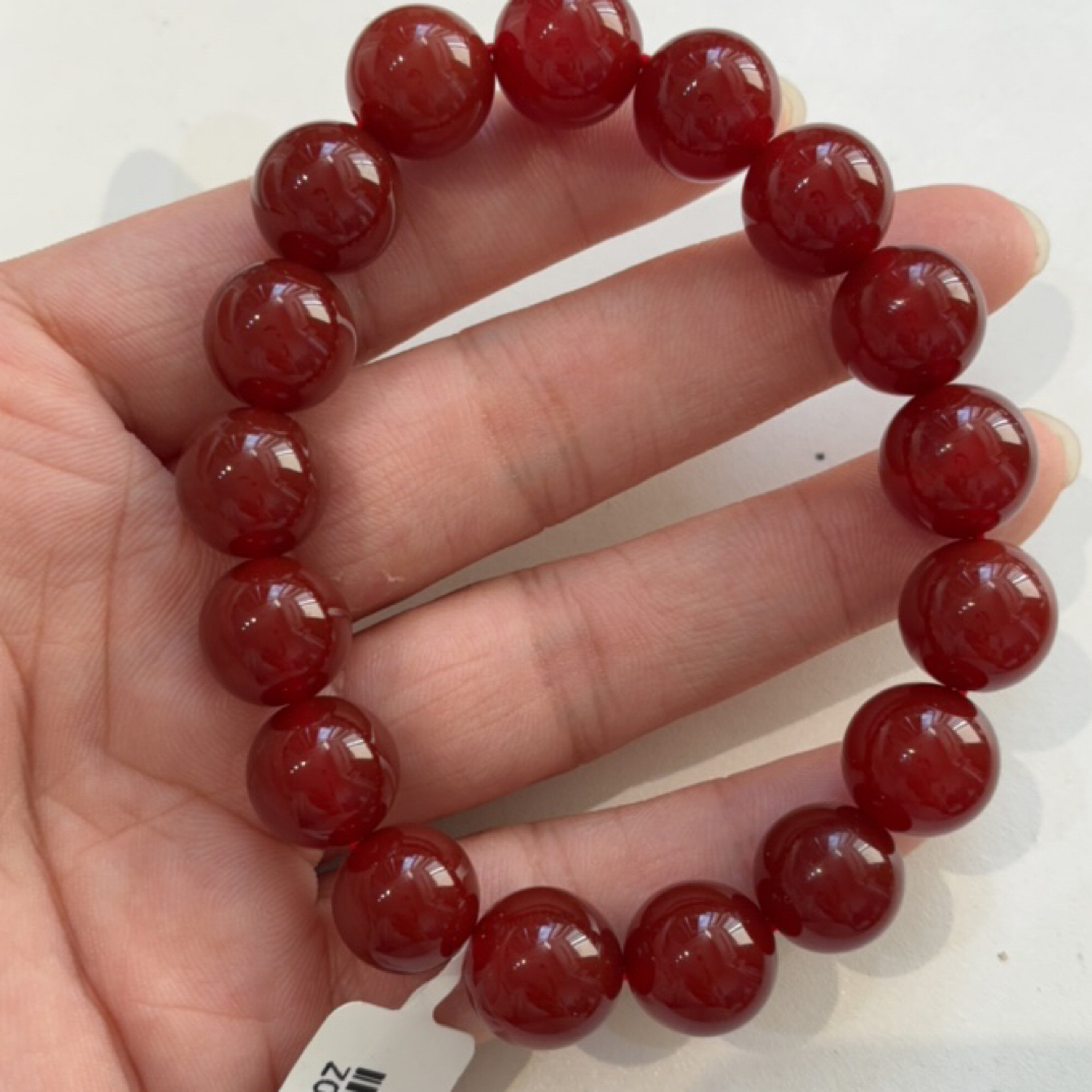 玛瑙玉髓手串散珠定制不要乱拍