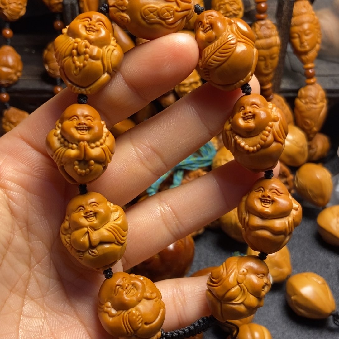 【闪购商品】手串/手链橄榄核用****7八大弥勒