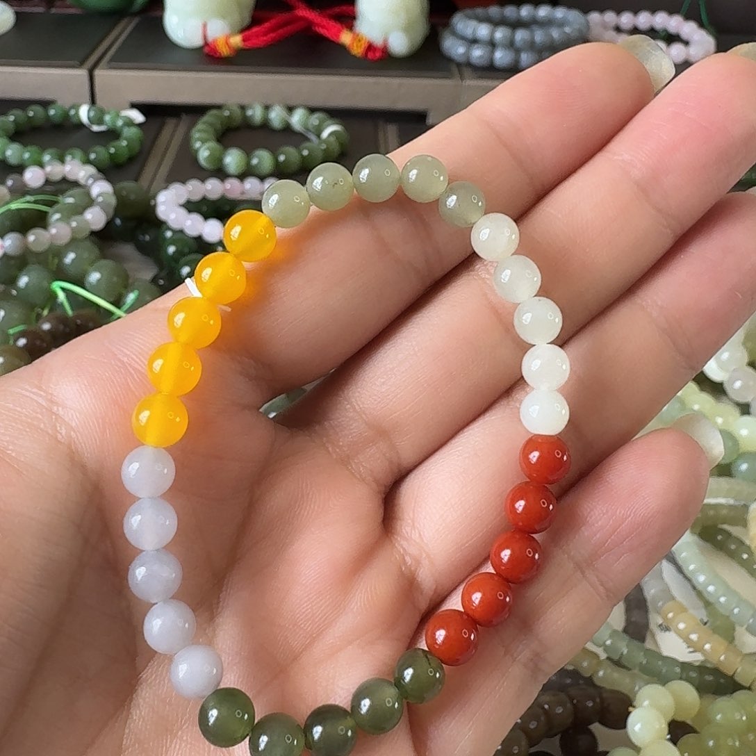 手串未镶嵌和田玉