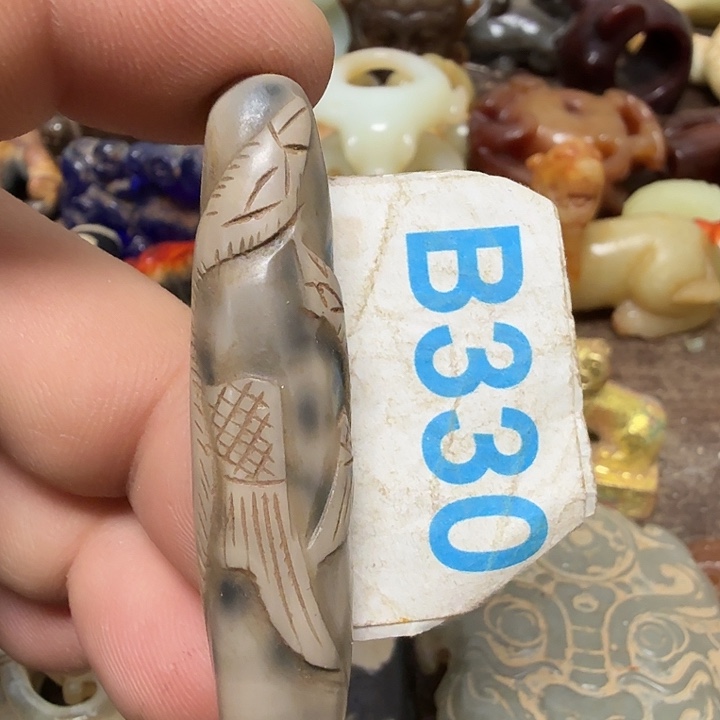 ****ᵕ玛瑙/玉髓未镶嵌颈饰