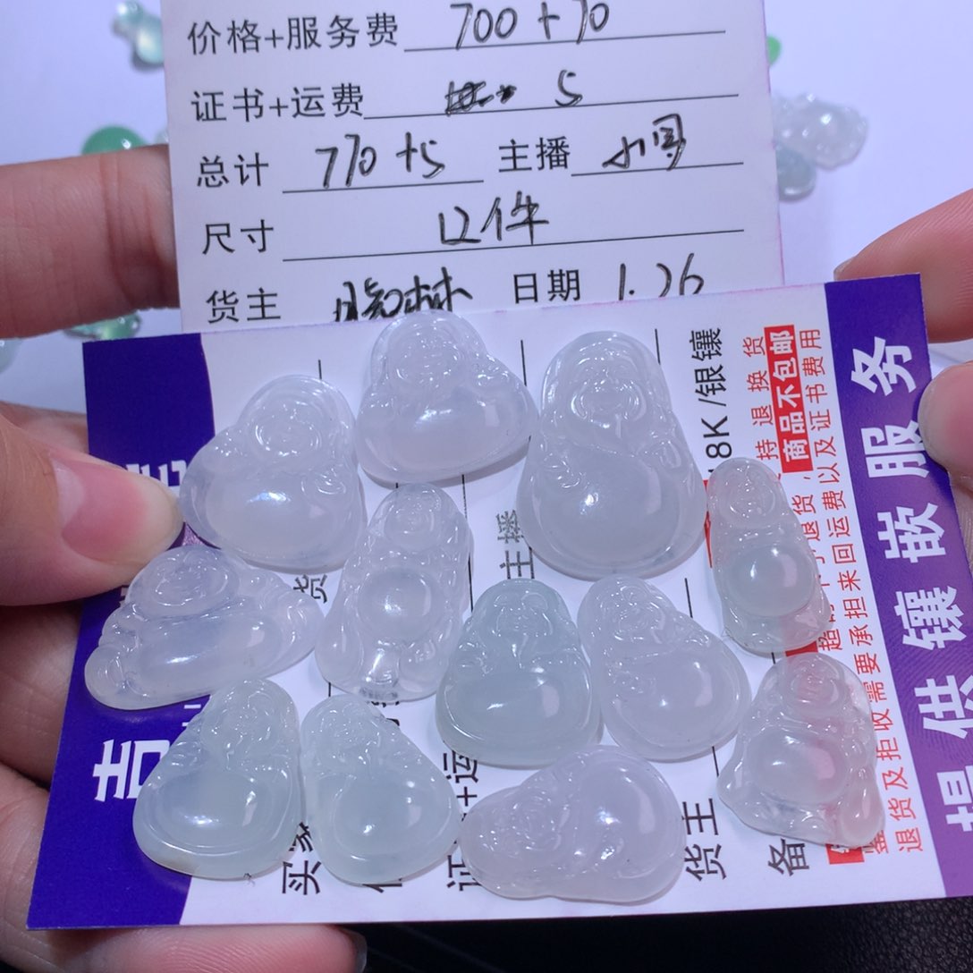 翡翠颈饰未镶嵌咦**…多宝