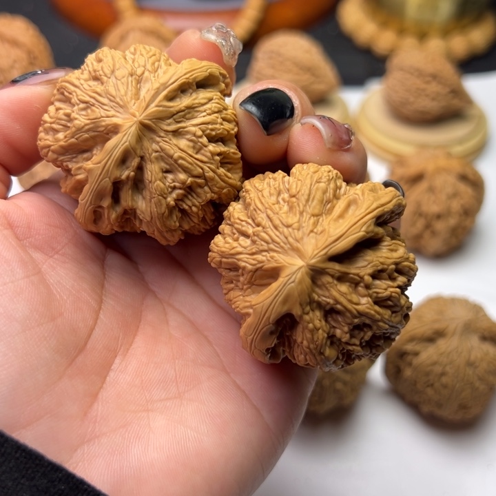 文玩核桃把件忍粗筋43