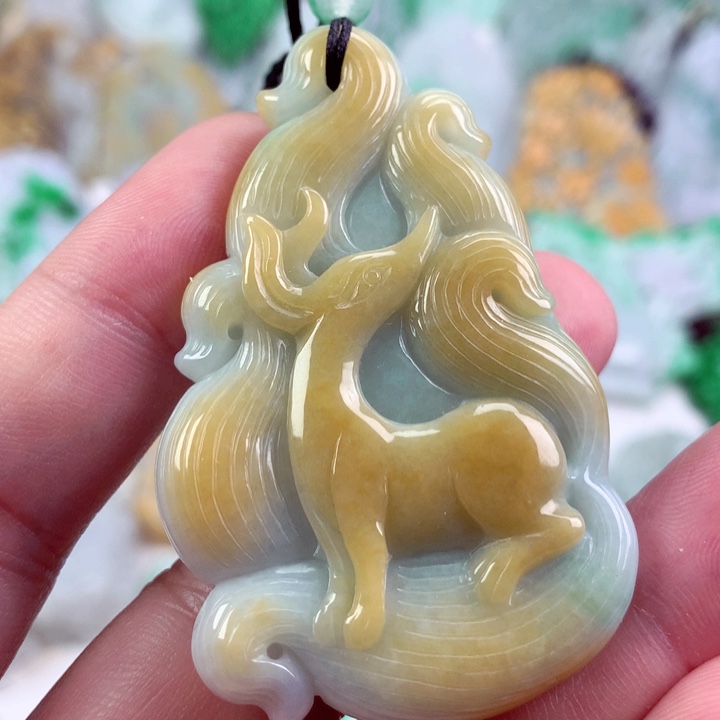 吊坠(不含链)未镶嵌翡翠