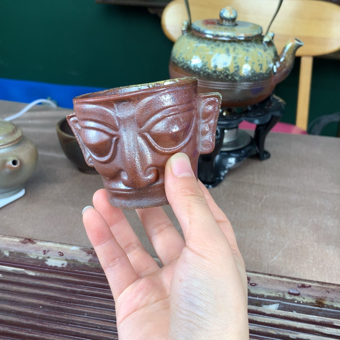 紫砂茶壶纯自然柴烧