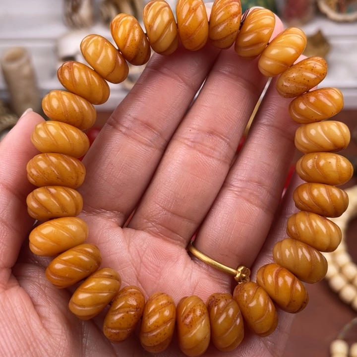 手串/手链驼骨骆驼骨雕刻14