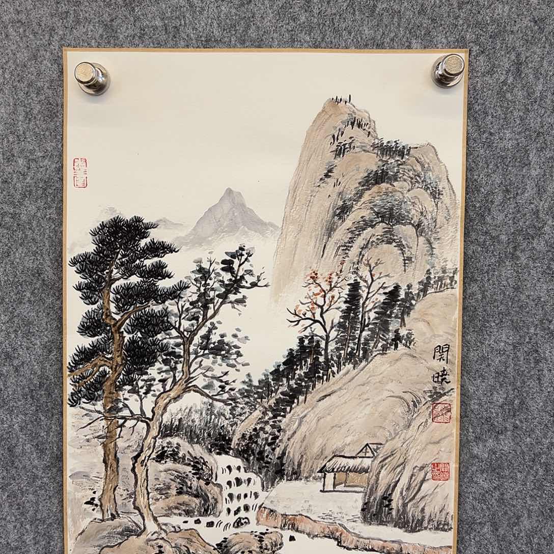 国画关晓经典作品