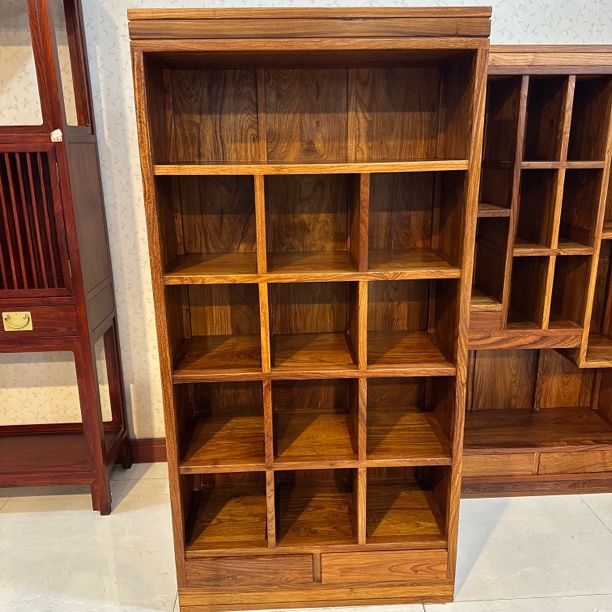 国标红木刺猬紫檀 书柜 置物柜 餐边柜 多用 榫卯