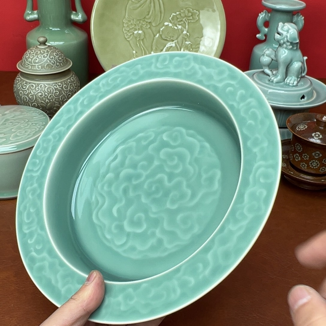 青瓷茶器青茶器器