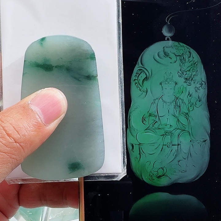 定制翡翠未镶嵌翡翠首饰