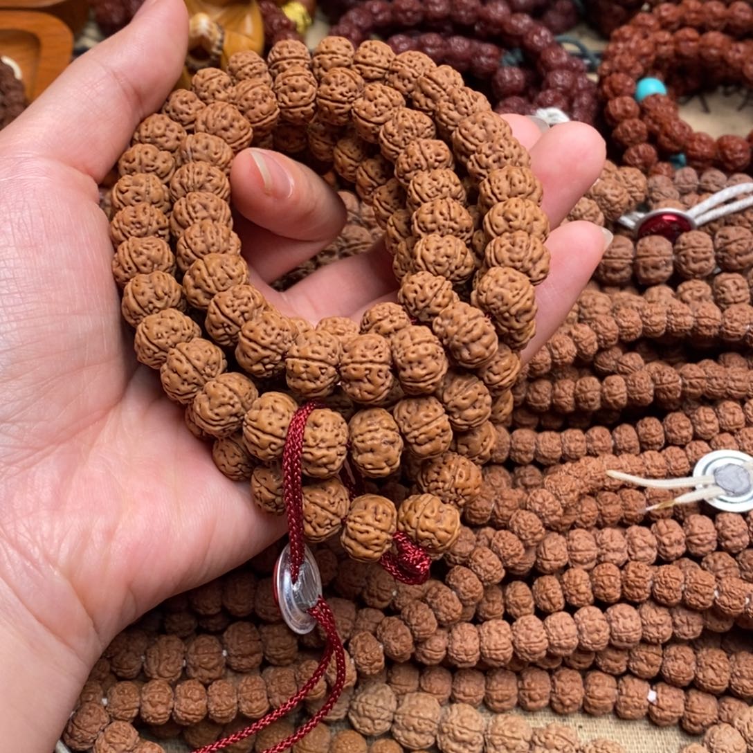 金刚菩提吊坠阿*子纯血老树王108卡11