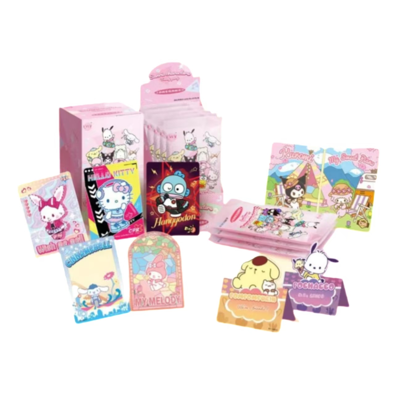 三丽鸥家族潮酷派对收藏卡【潮玩盲盒代拆】