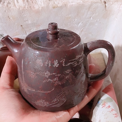 茶壶绿泥宜兴紫砂全手工制作工艺