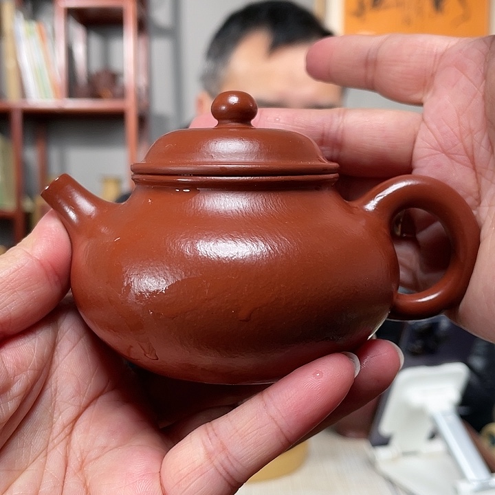 朱泥茶壶大红袍容天