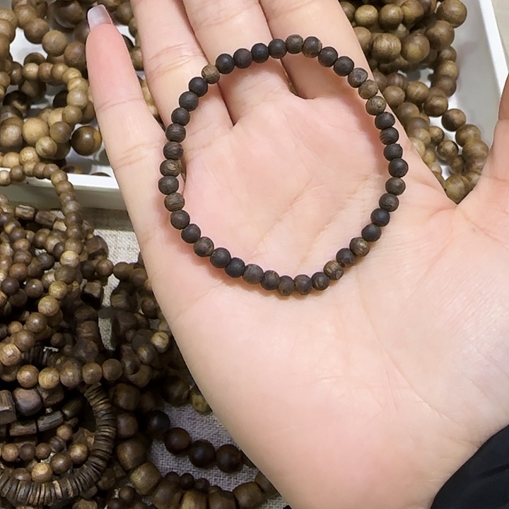 沉香木手串大***帝沉水0.4单圈