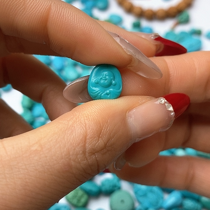 绿松石珠宝奇石未镶嵌