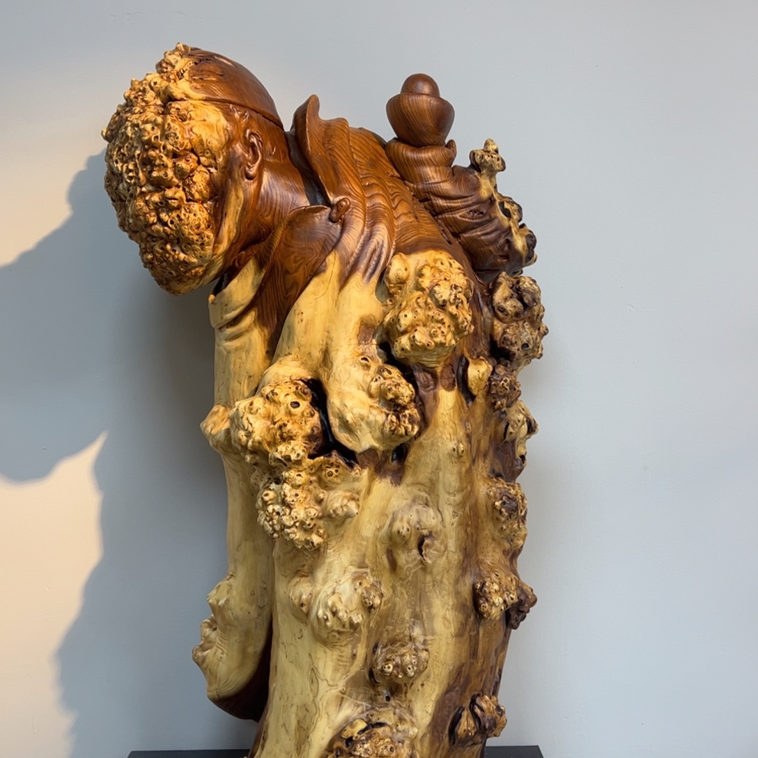 香榧木胡杨木纯手工原创作品