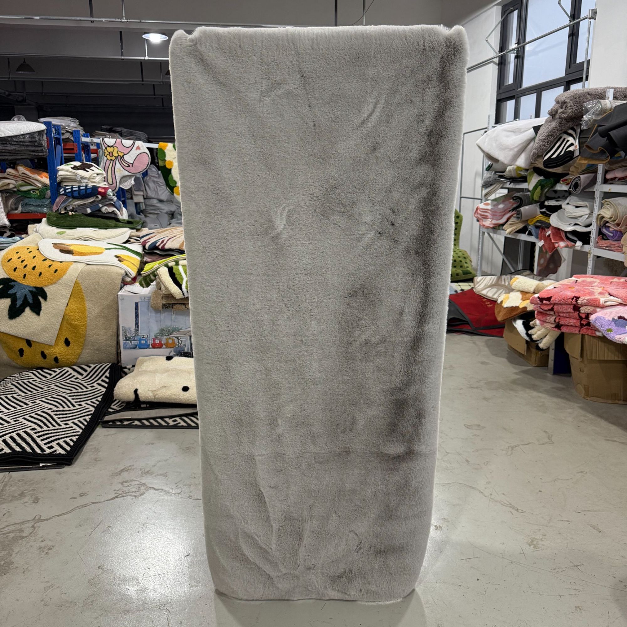 （元旦福利）高克重大兔毛80*180cm阳离子超厚仿兔兔床边飘窗垫