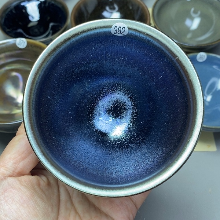 茶盏建窑建盏柴烧主人杯