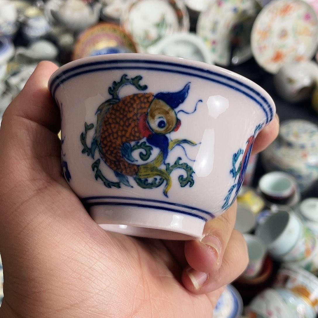 杯景德镇陶瓷艺术品