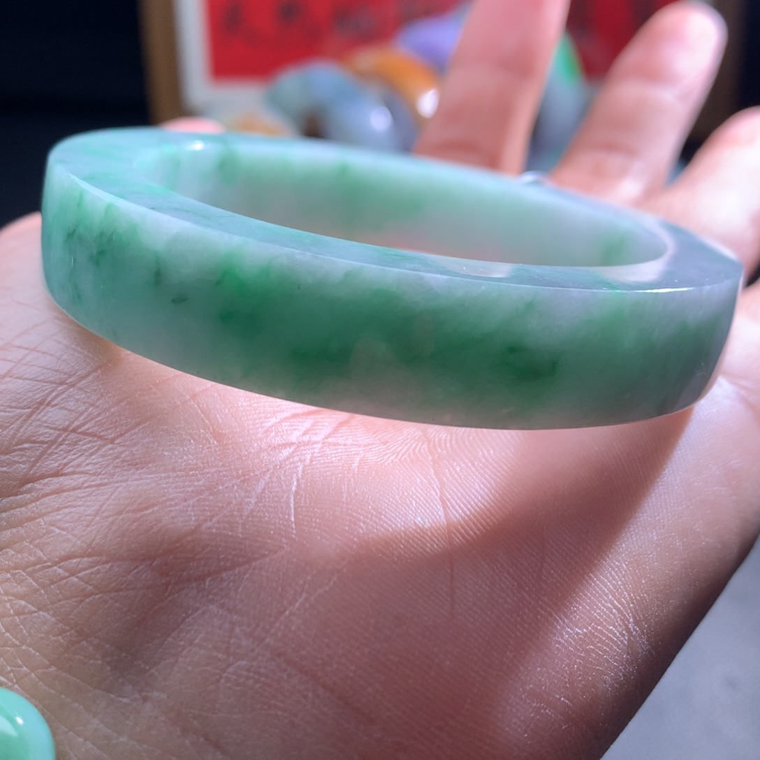 定制翡翠未镶嵌56-58圈口