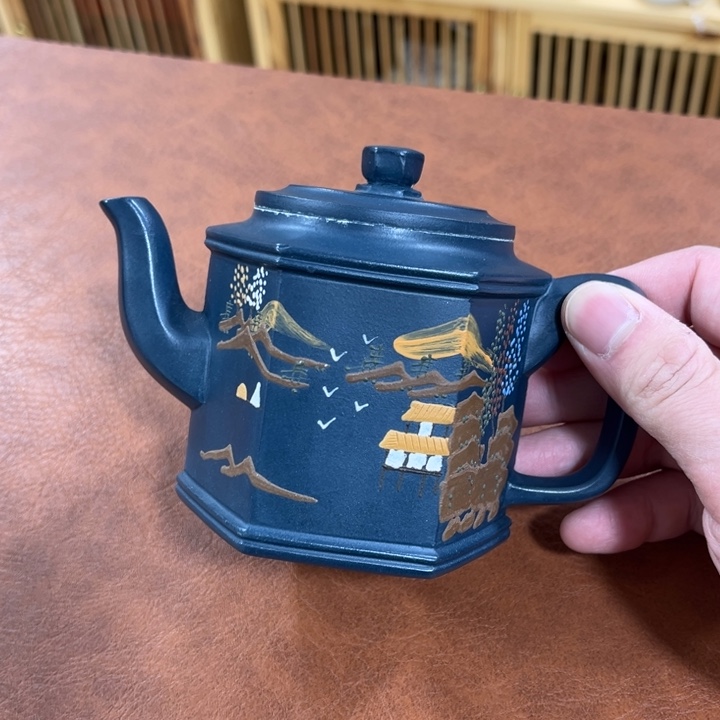 紫砂公道杯紫砂壶和其他颜色