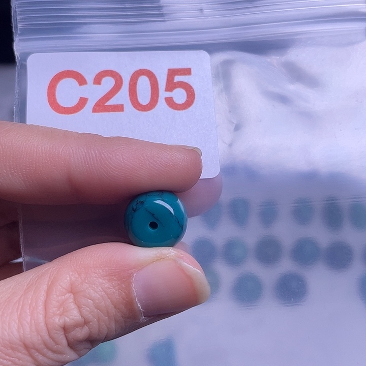 圣***岩绿石头十堰特色古风配饰