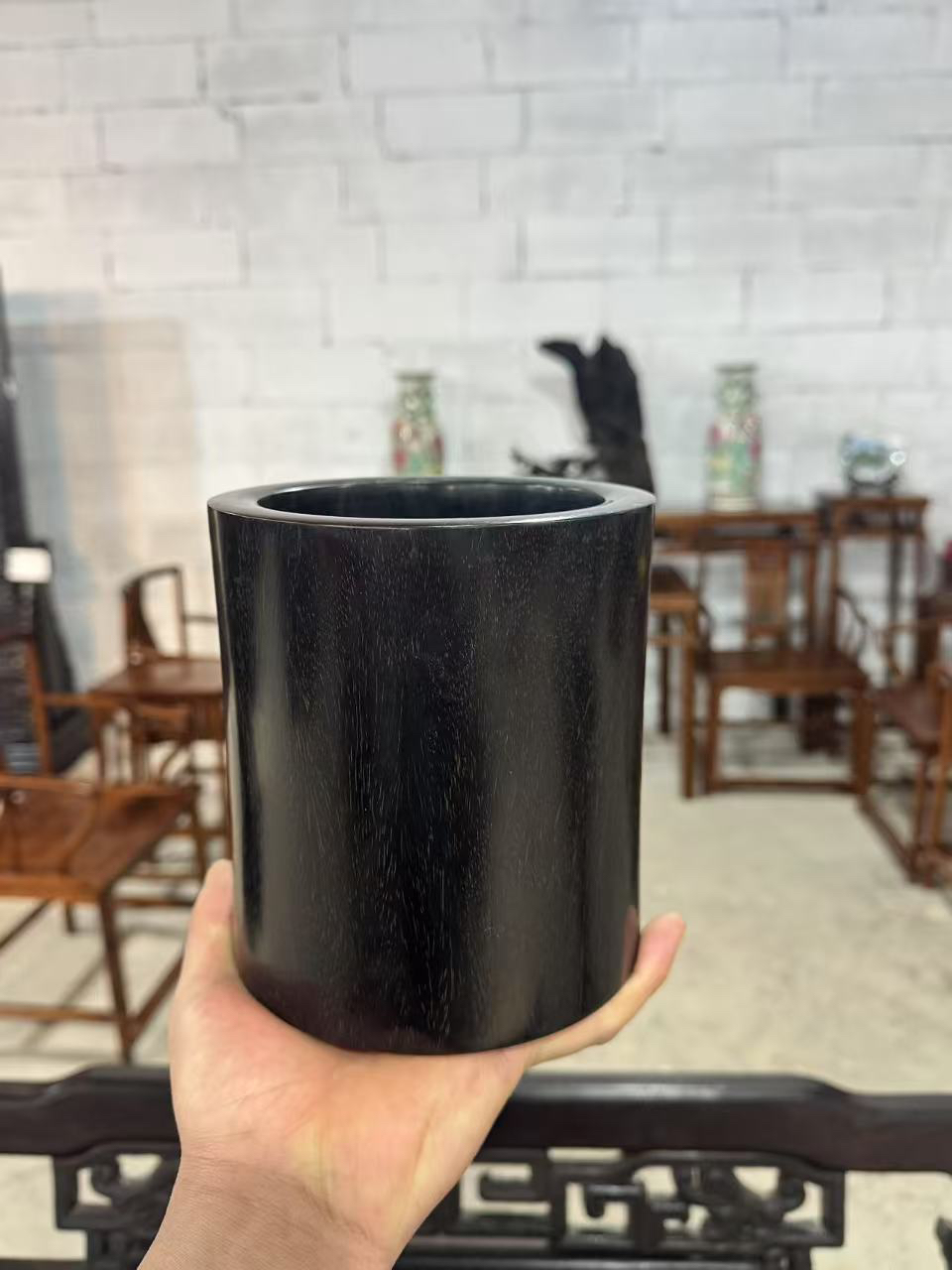 手工艺非遗笔筒（小）