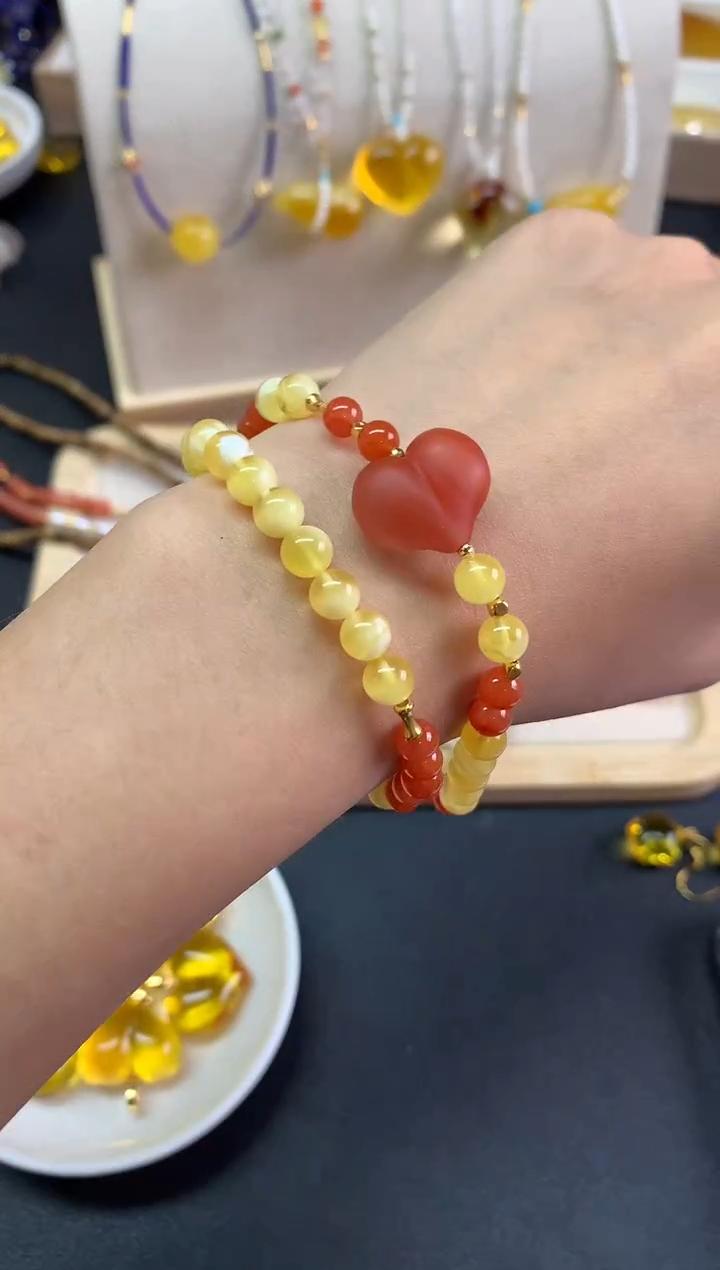 【小鱼严选】蜜蜡手串-ML01|BML3