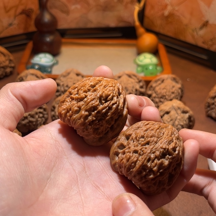 我***叠把件文玩核桃南疆