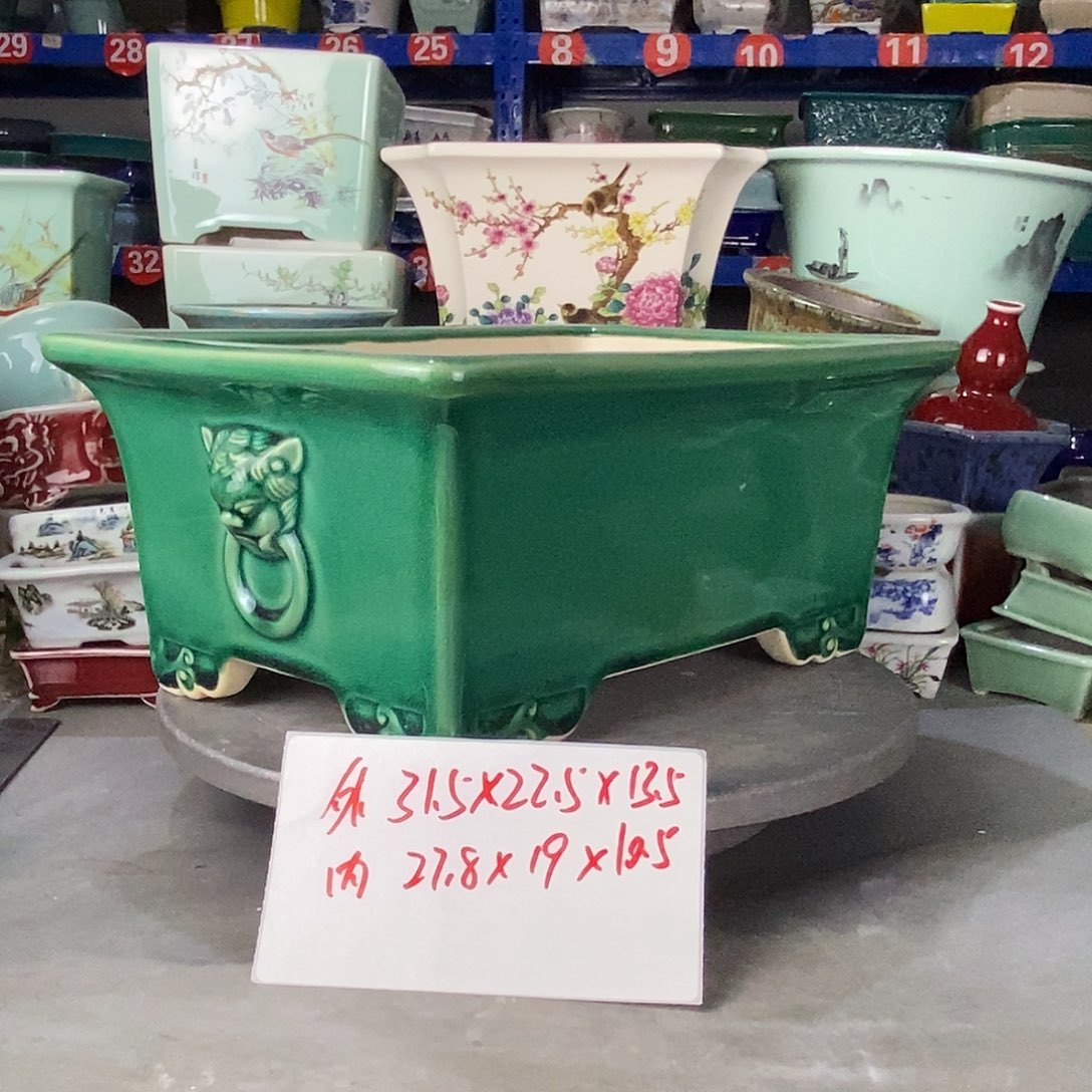 紫砂2401兽头马槽