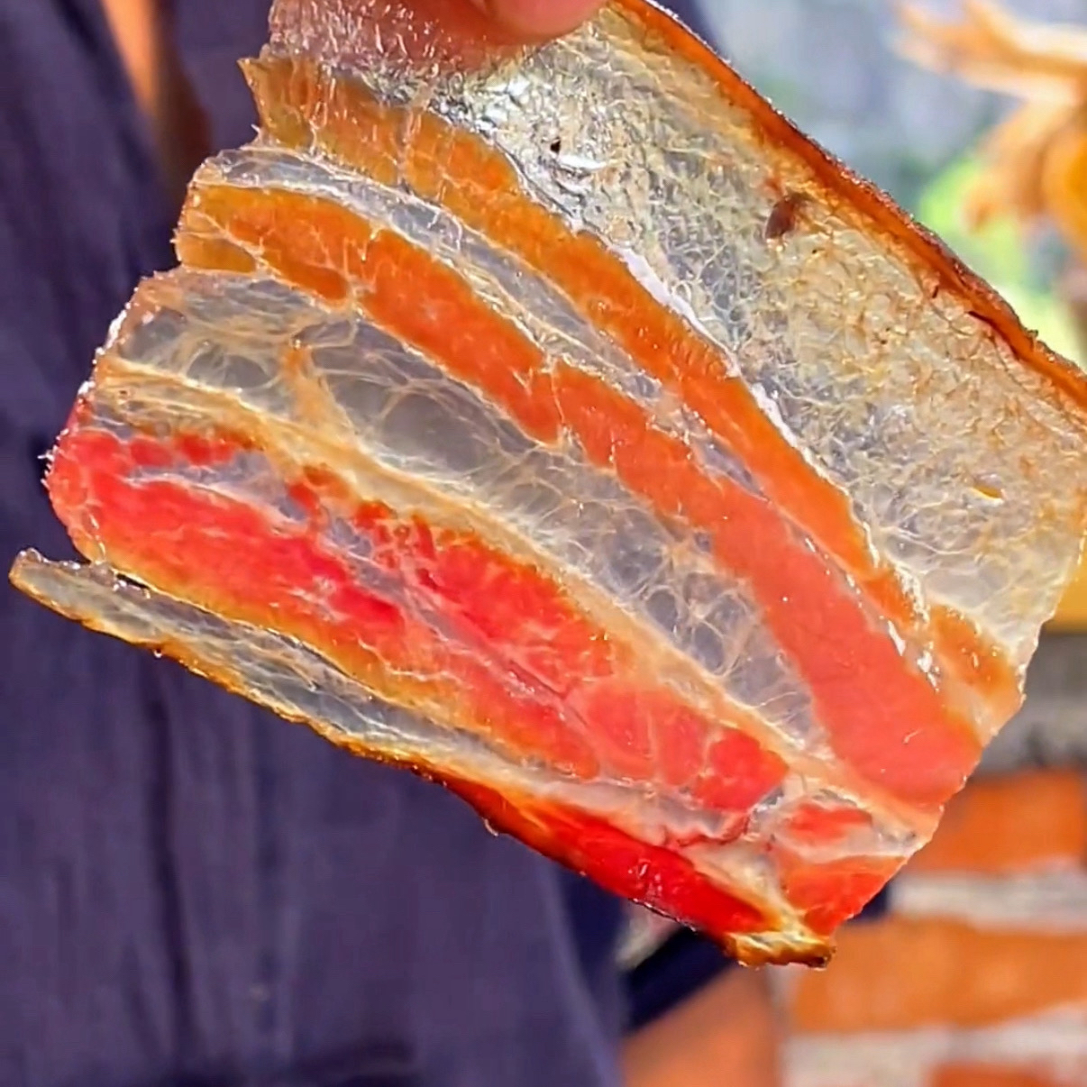 【现称现拍】湖北恩施高山烟熏五花腊肉送腊肉香肠猪蹄支持试吃！