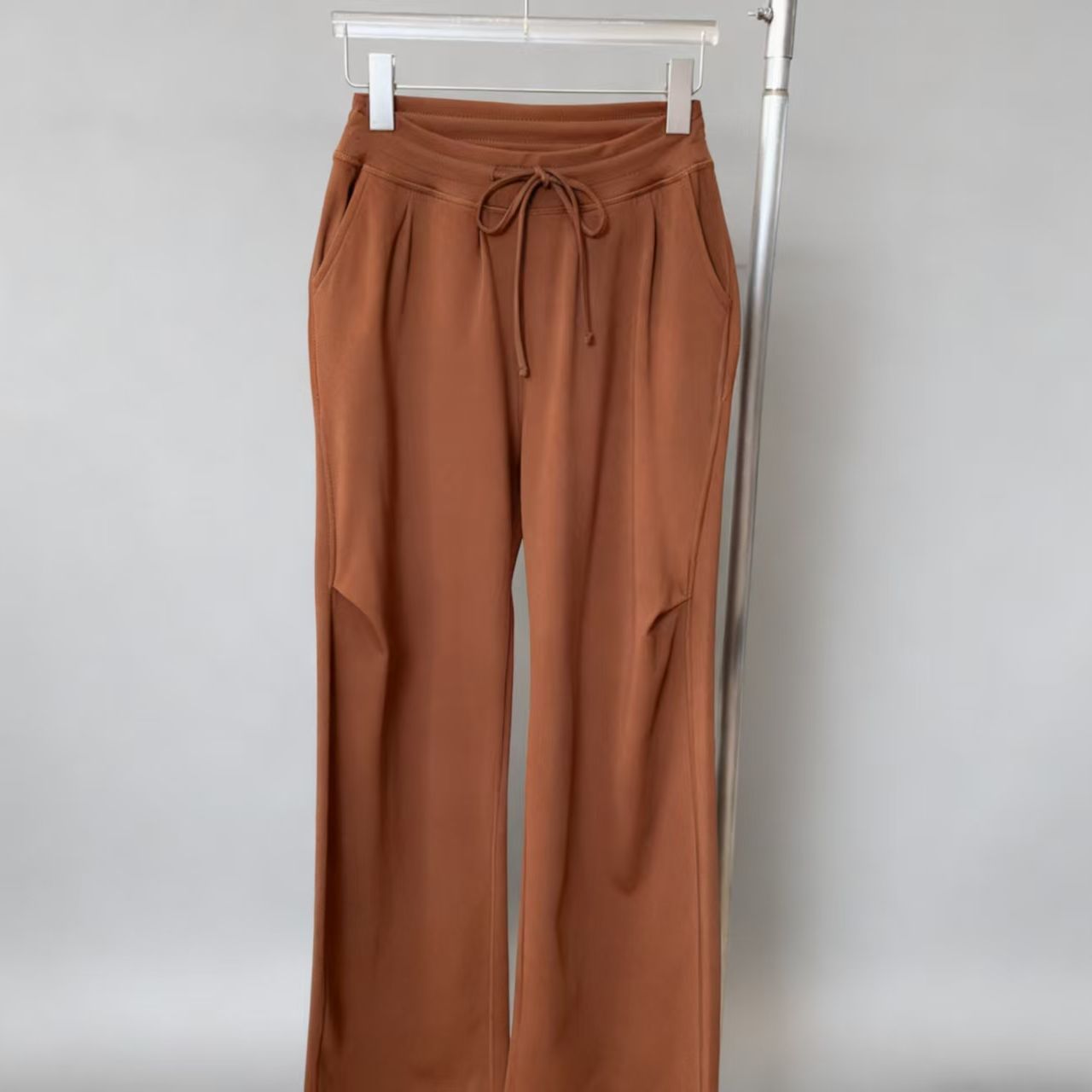 【清仓福利】加绒休闲直筒运动裤高腰阔腿显瘦保暖健身长裤CK068