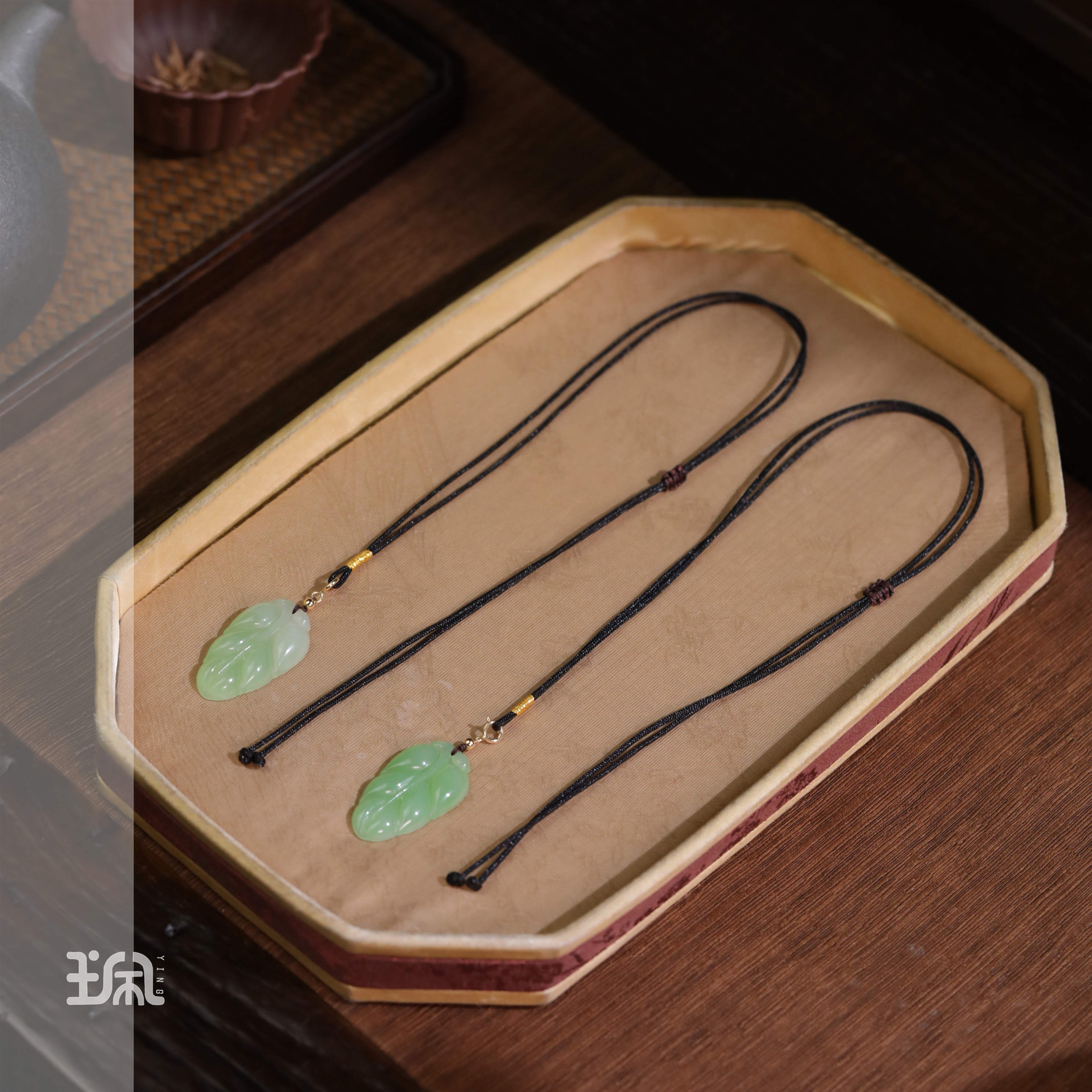 清风吟|和田玉*项链*18K金镶嵌CYB25012725多样性发其一