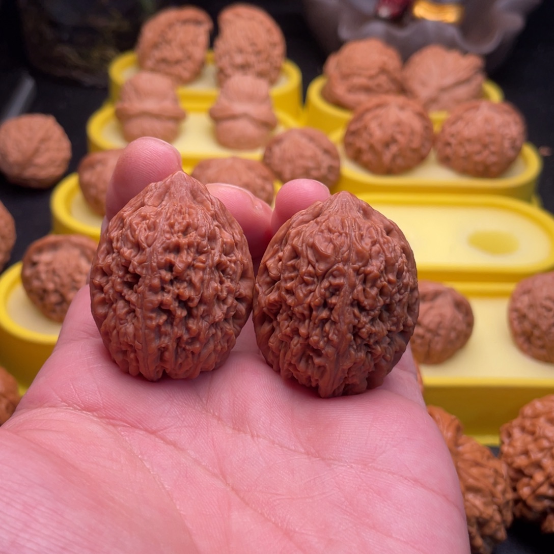 吊坠文玩核桃蒜头35