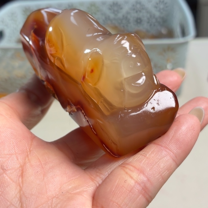 玛瑙/玉髓未镶嵌吊坠(不含链)