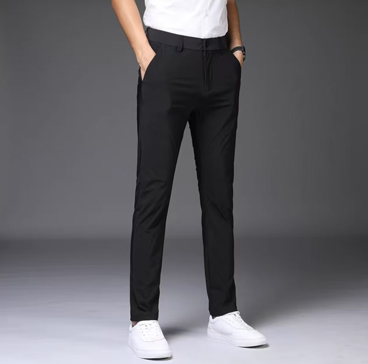 8808 男士 速干商务休闲西裤-JP