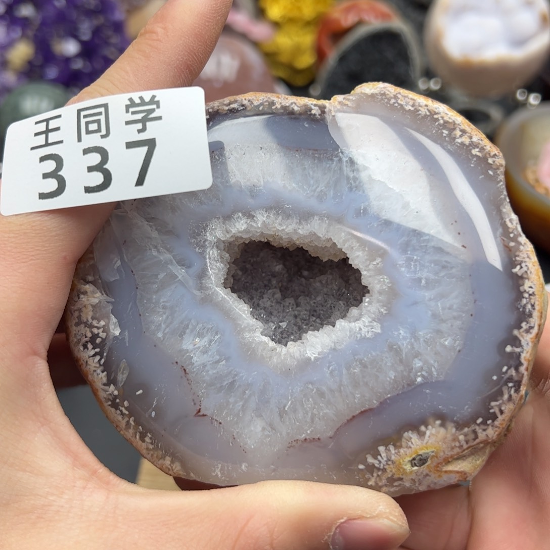 紫晶水晶摆件未镶嵌337