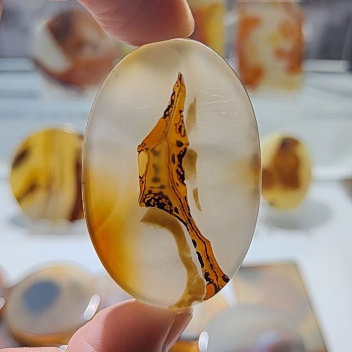 玛瑙/玉髓未镶嵌吊坠(不含链)20号