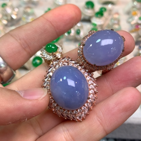 翡翠颈饰未镶嵌未镶嵌