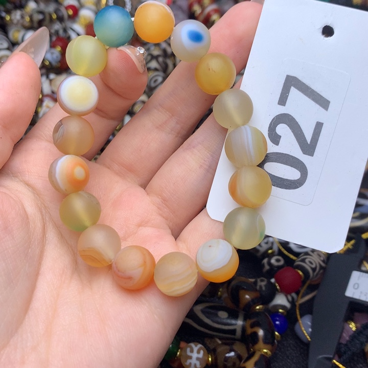 玛瑙/玉髓未镶嵌发一条